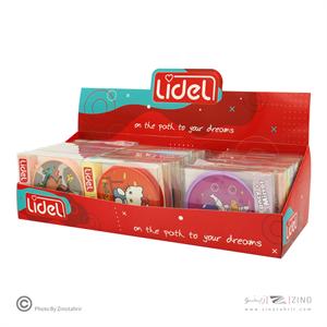 آینه گرد تاشو لیدل آوای تحریر کدMI106L